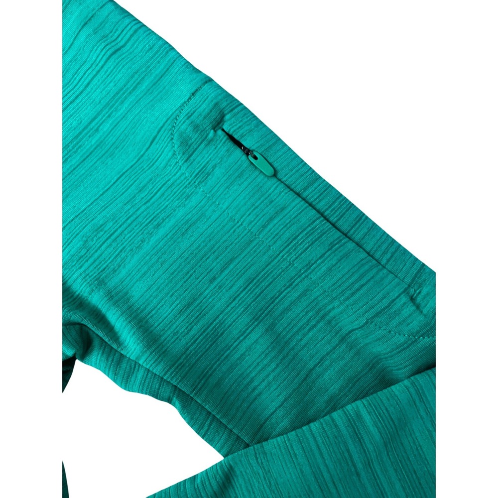 Athleta Rashguard Women Small Teal Excellent Pacifica Illume Long Sleeve Zip - Picture 6 of 9